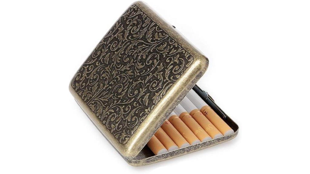 frosted alloy cigarette box