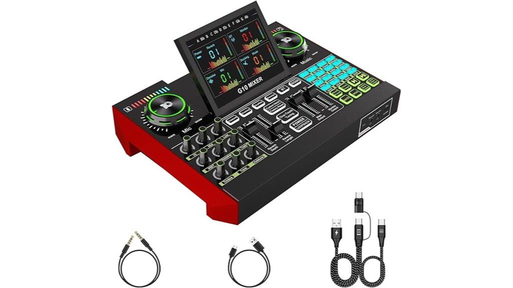 g10 gaming audio mixer