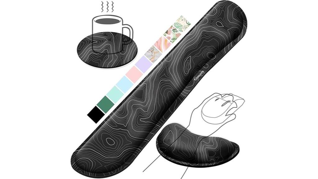 gel memory foam wrist rest