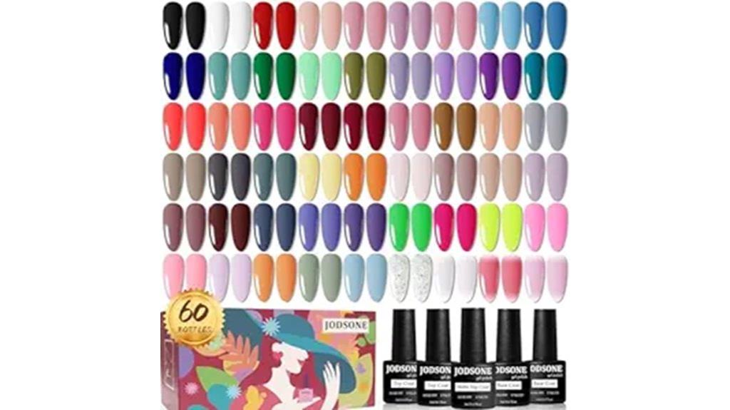 gel nail polish set
