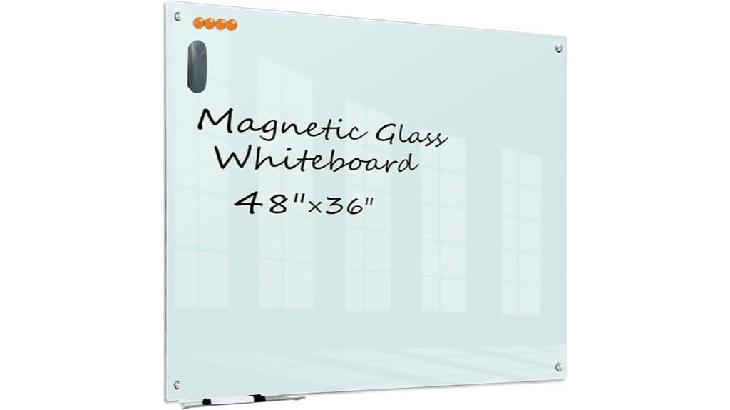 glass dry erase board