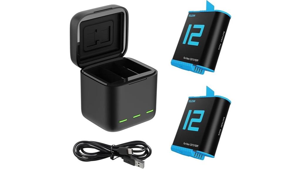 gopro battery charger kit