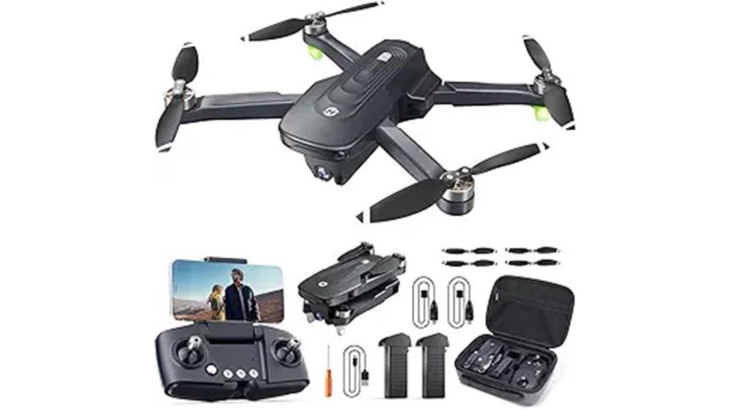 gps enabled 4k camera drone