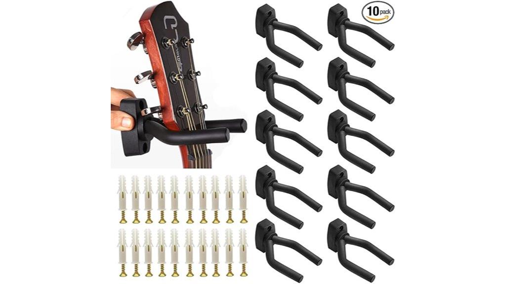 guitar hangers wall mounts