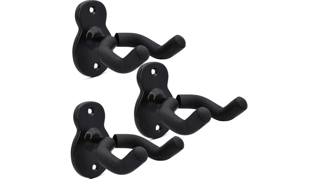 guitar wall mount set