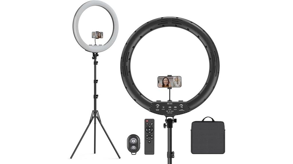 hagibis 21 inch ring light