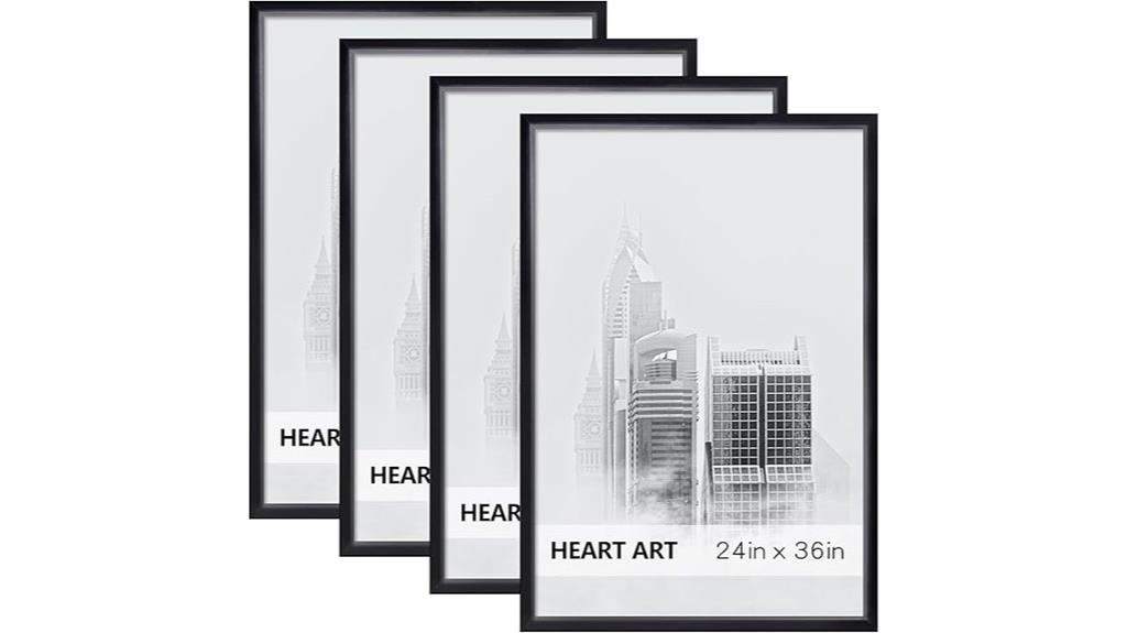 heart shaped art frames