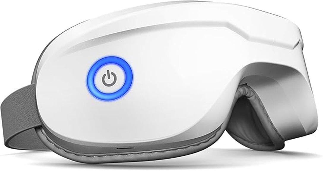 heat bluetooth eye massager