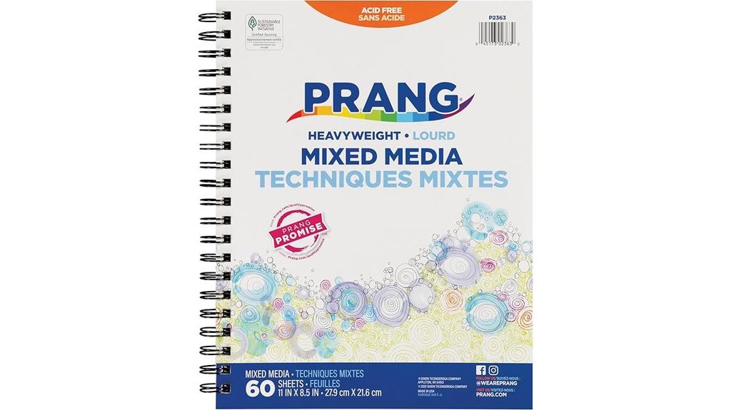 heavyweight art journal sheets