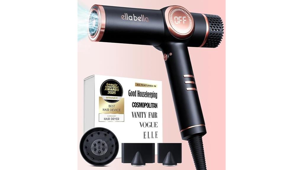 high performance ionic hair dryer