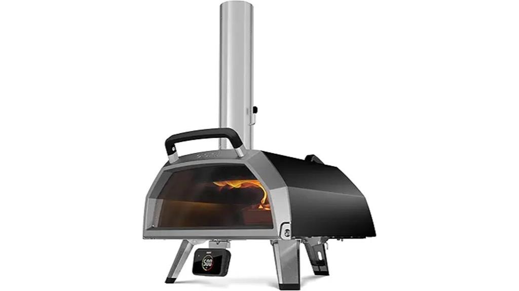 high performance multi fuel pizza oven