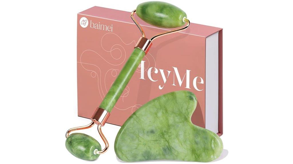 icy jade gua sha set