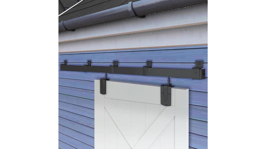 indoor and outdoor barn door hardware