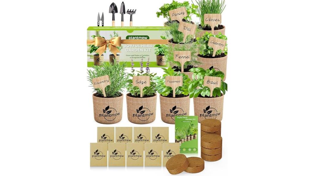 indoor herb gardening kit