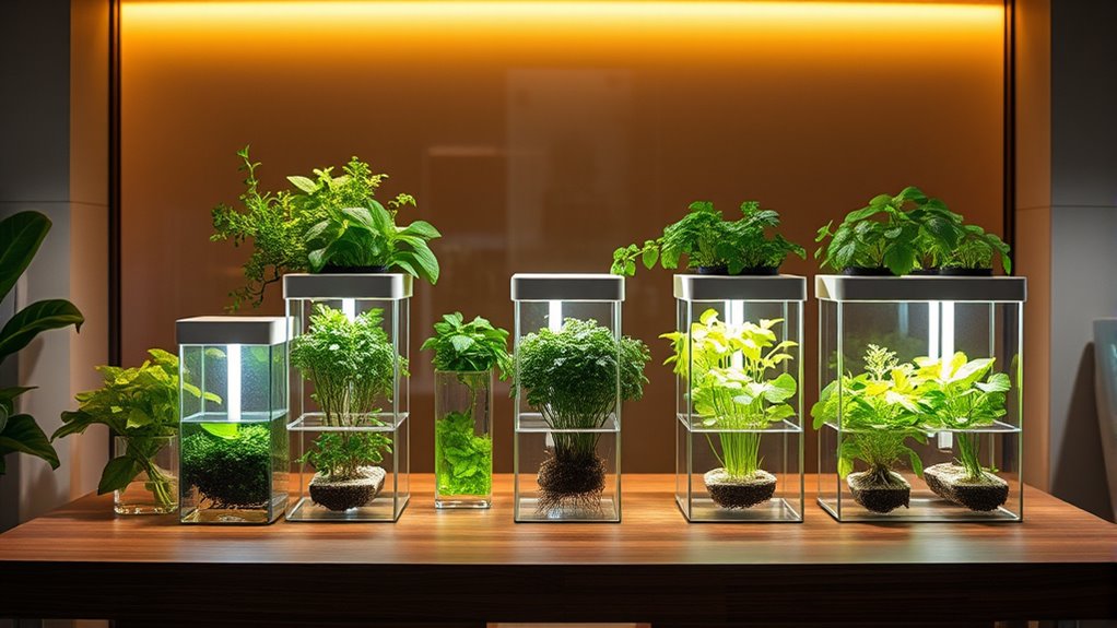 indoor hydroponic garden options