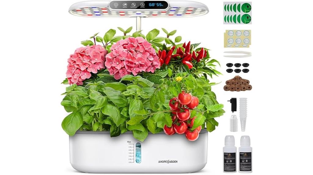 indoor hydroponic herb kit