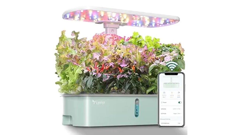 indoor wifi hydroponic garden
