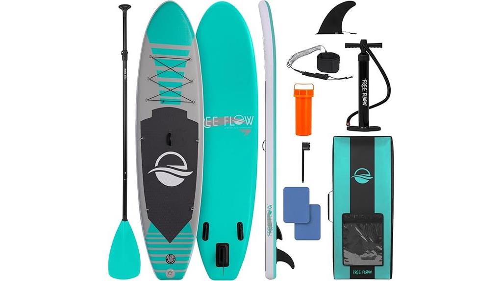 inflatable paddle board set