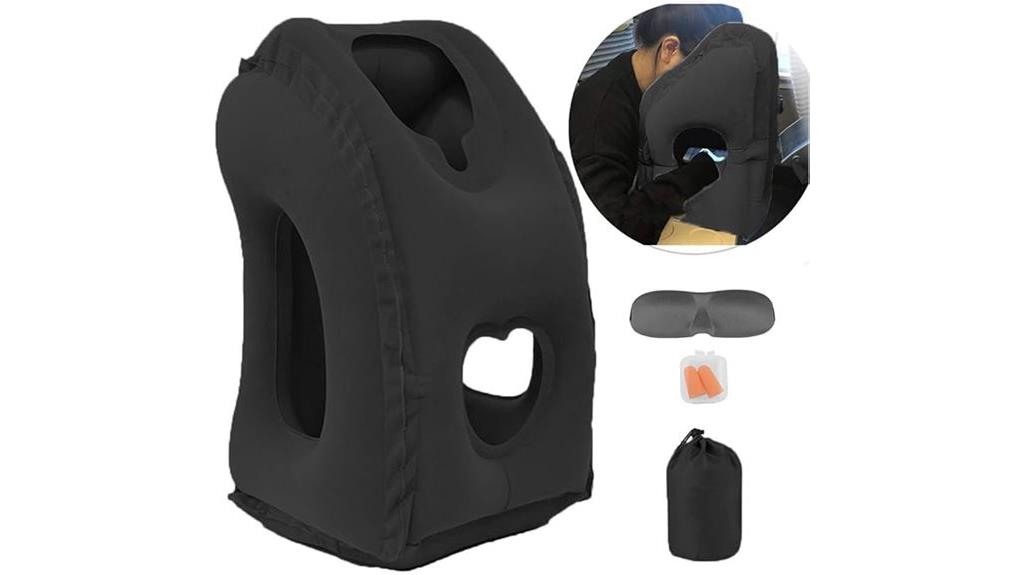 inflatable travel pillow