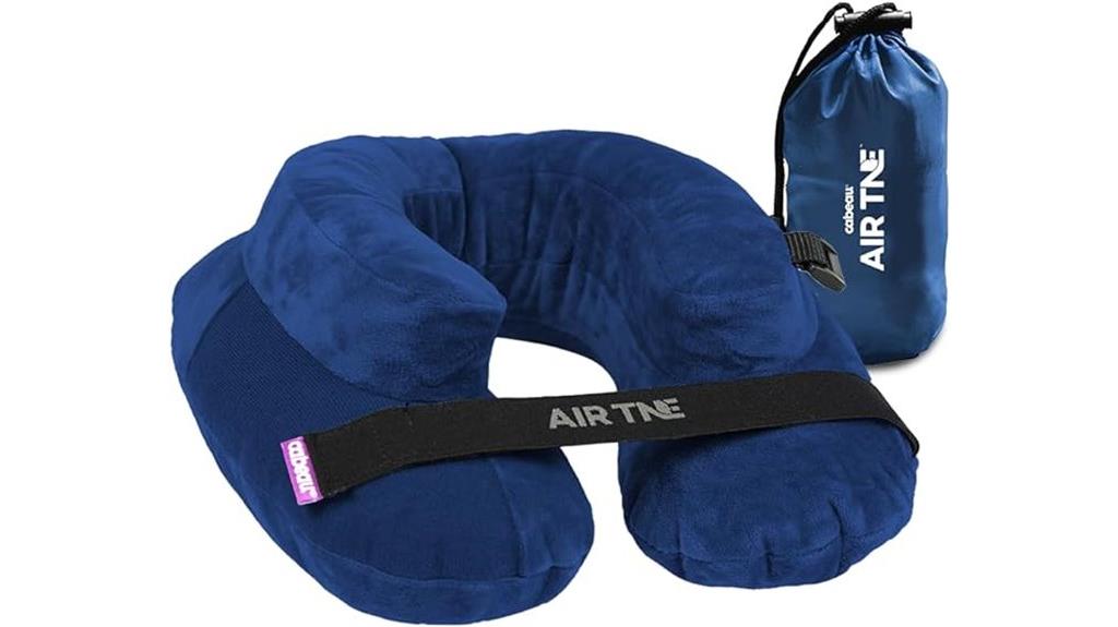 inflatable travel pillow