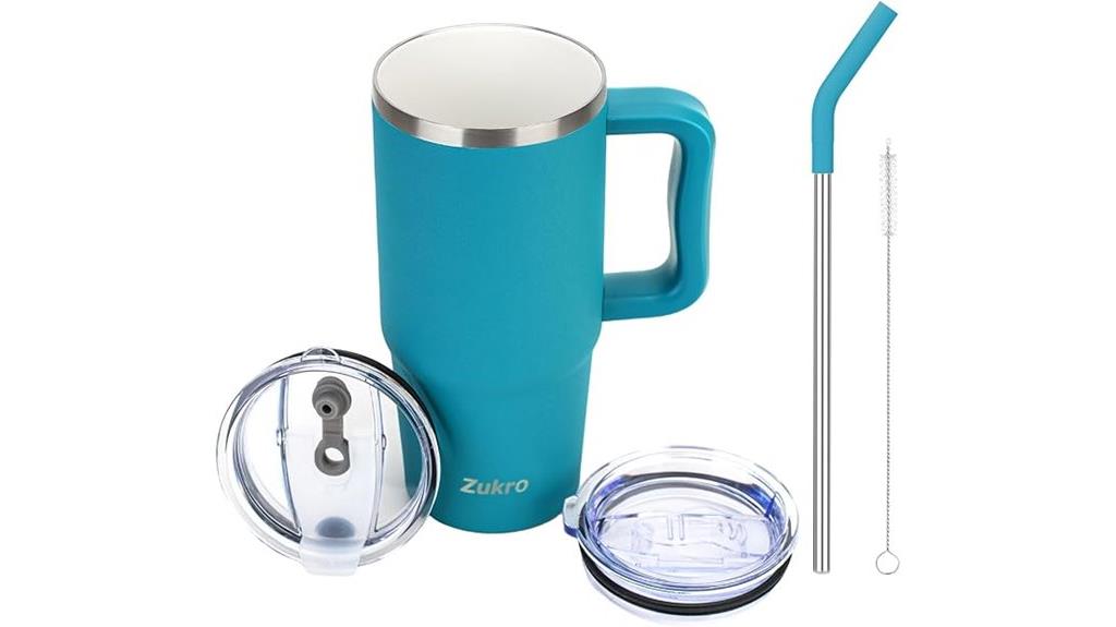 insulated ceramic tumbler