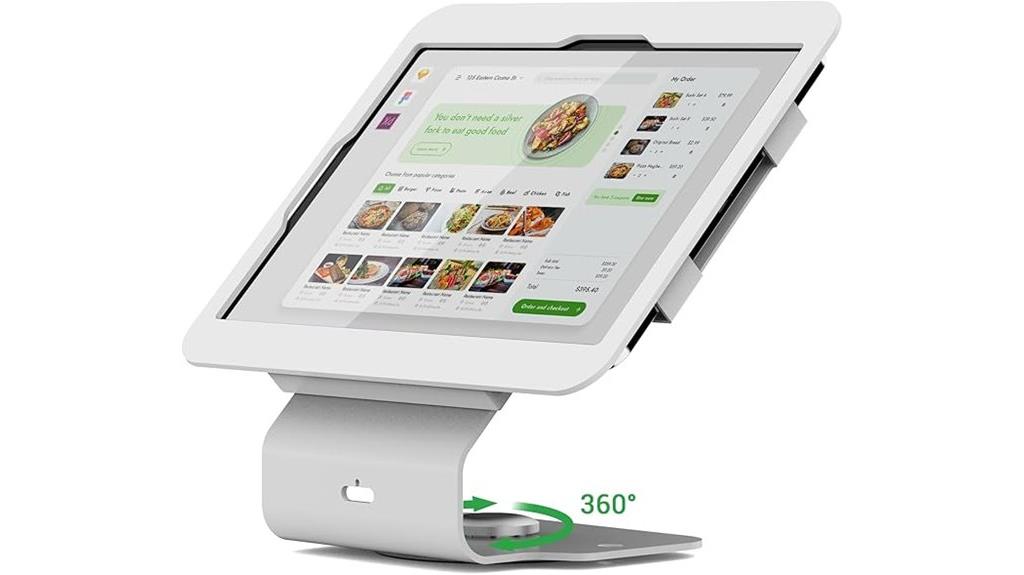 ipad kiosk tablet stand