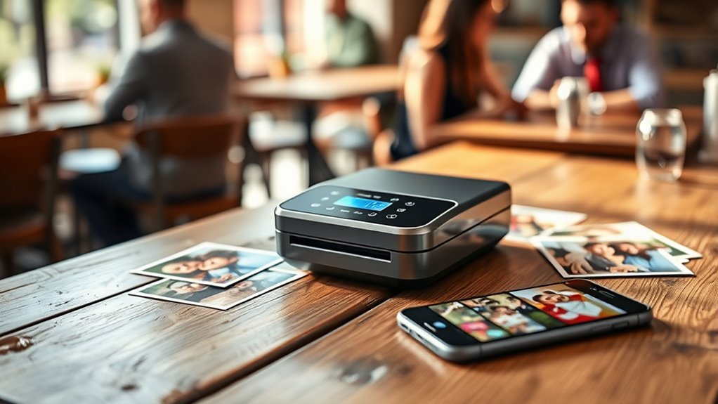 key compact photo printer features
