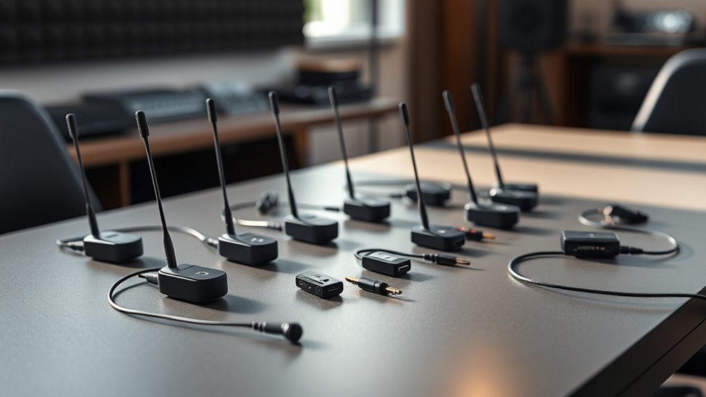 key wireless lavalier mic factors