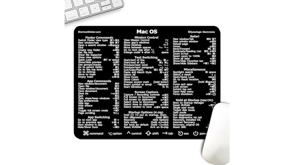keyboard shortcut reference guide