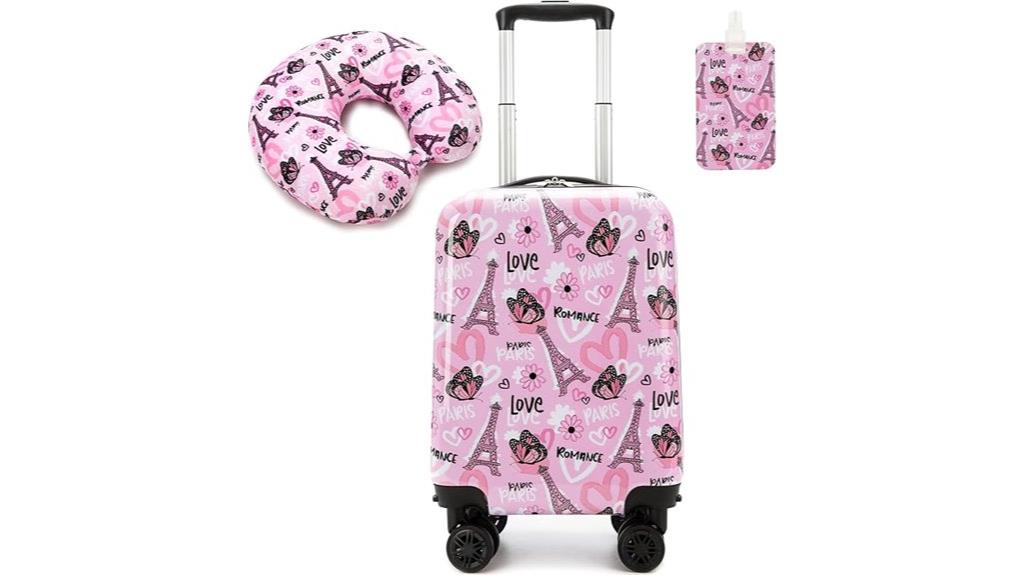 kids 16 inch hardside spinner