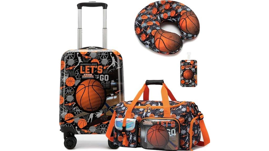 kids 3 piece spinner luggage
