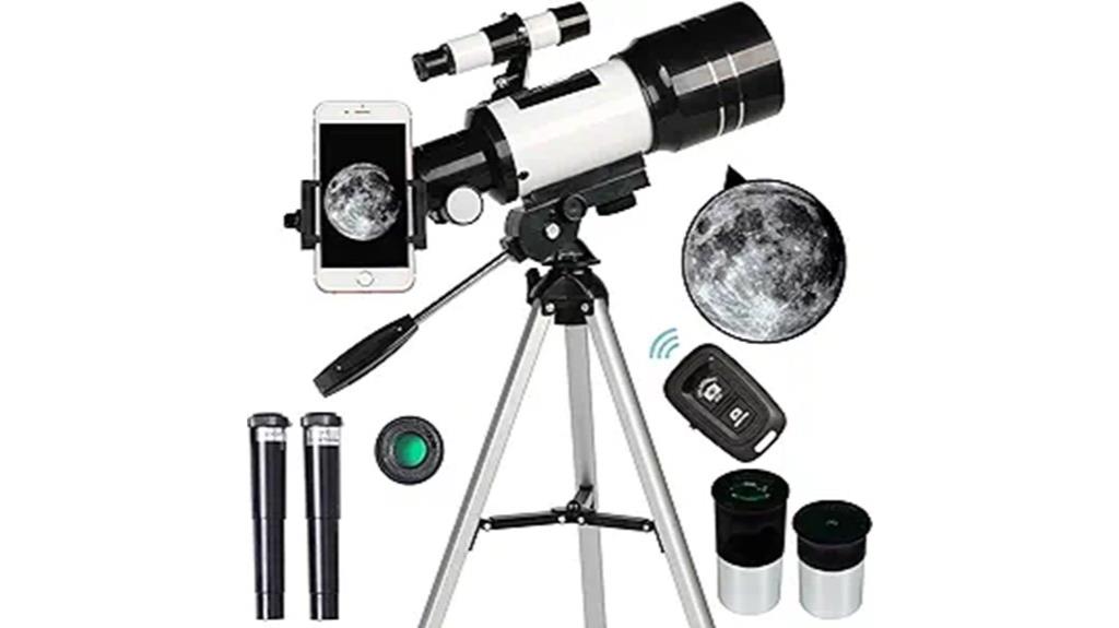 kids and adults telescope