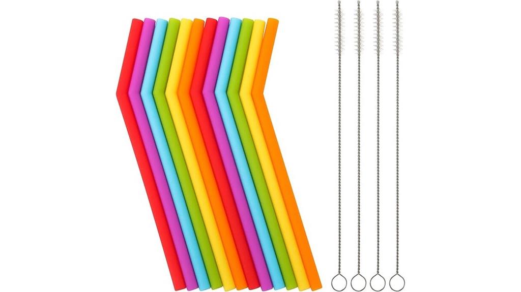 kids eco friendly silicone straws