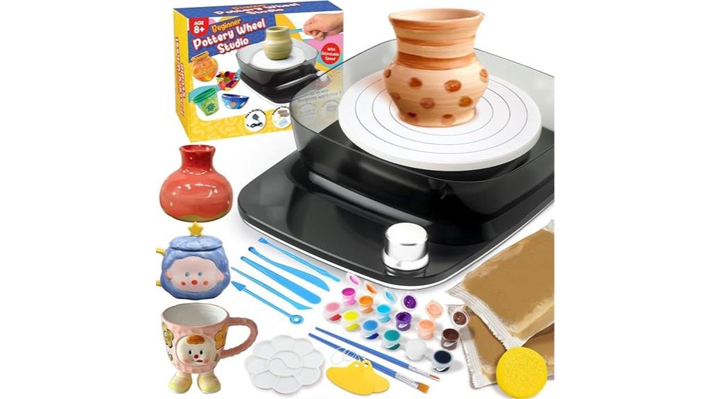 kids pottery craft kit