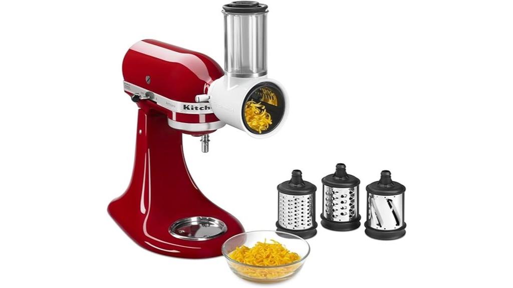 kitchenaid slicer in white