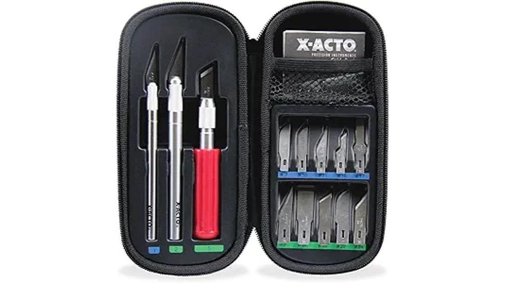 knife set with accessories