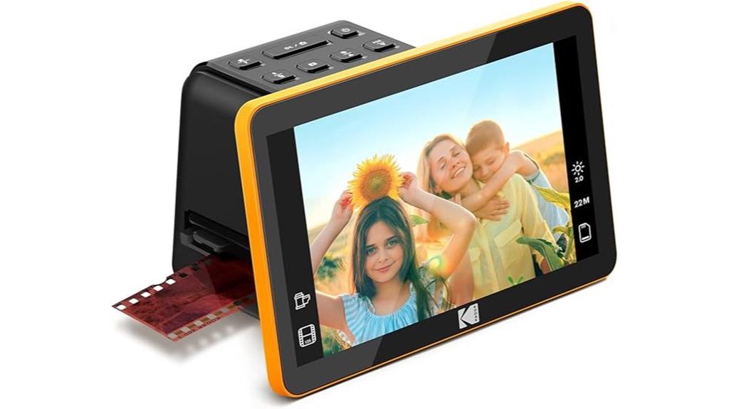 kodak slide scanner black