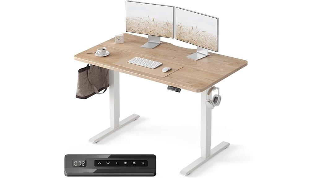 large 48x24 electric desk