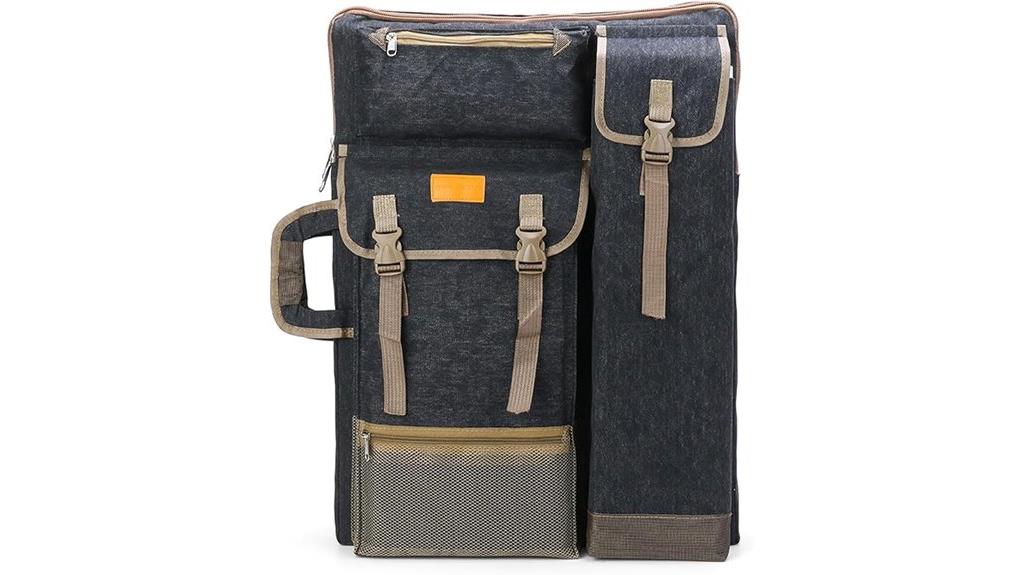 large canvas art backpack