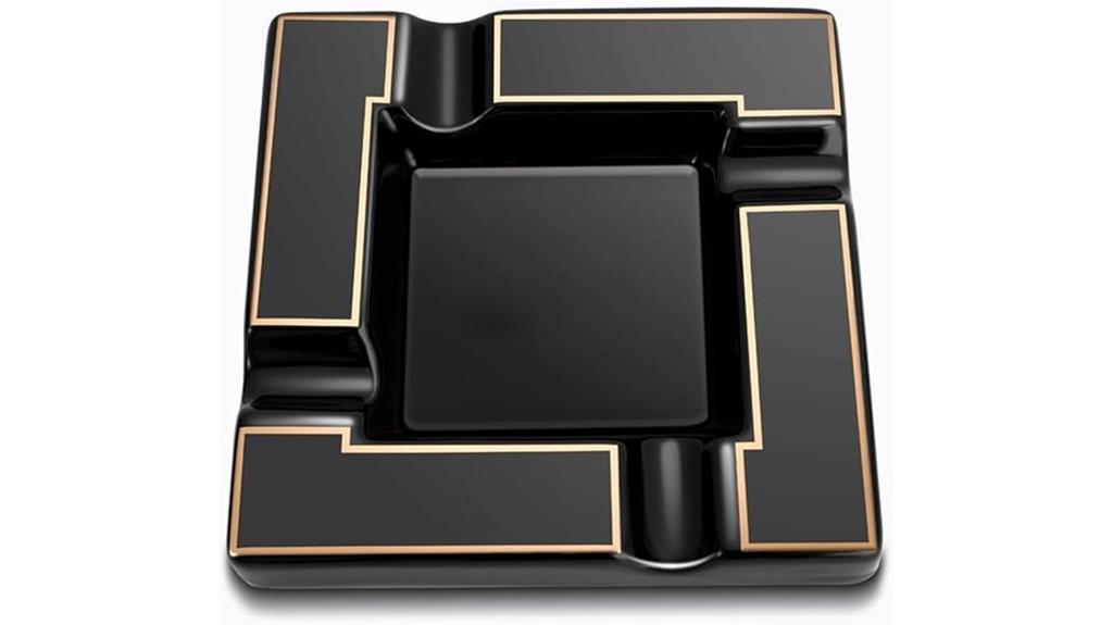 large ceramic cigar ashtray