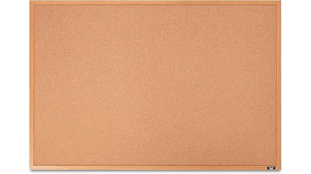 large cork bulletin board