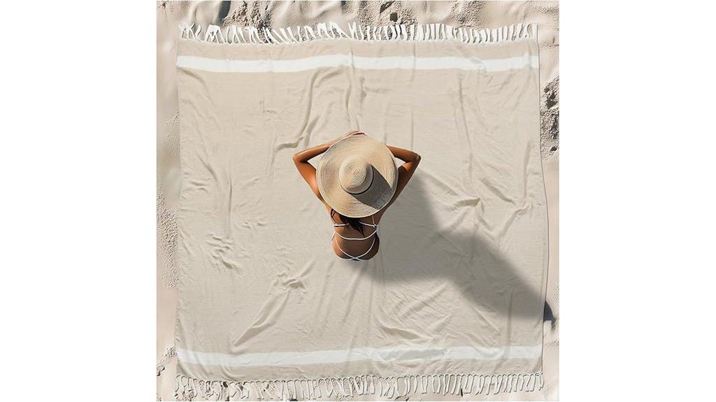 large cotton beach blanket