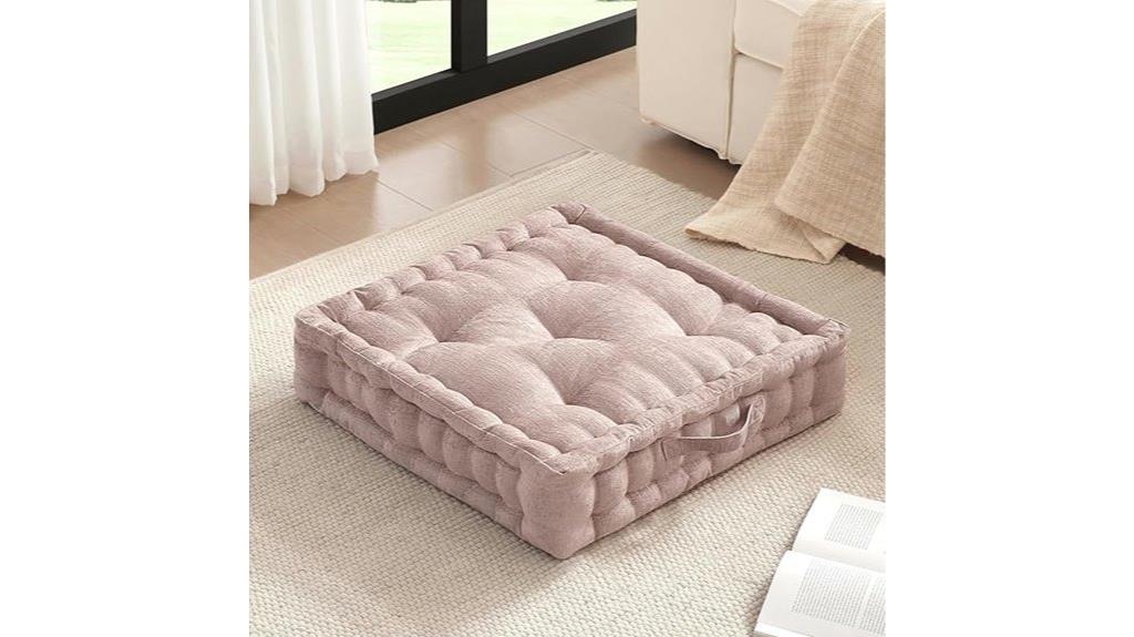 large floor meditation pillow