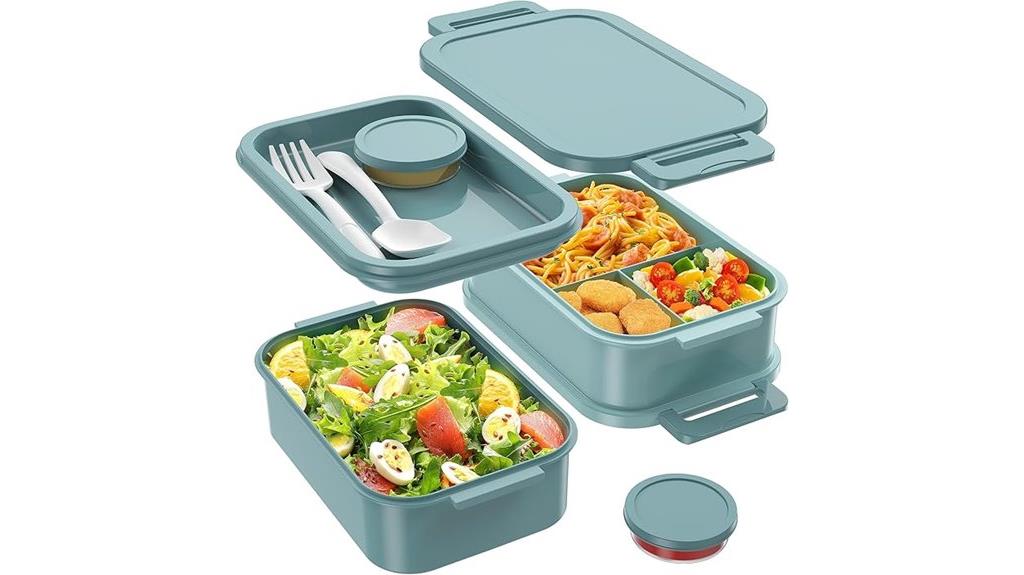 large leak proof bento box