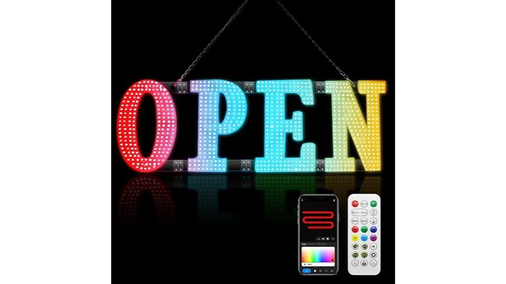 large led sign remote