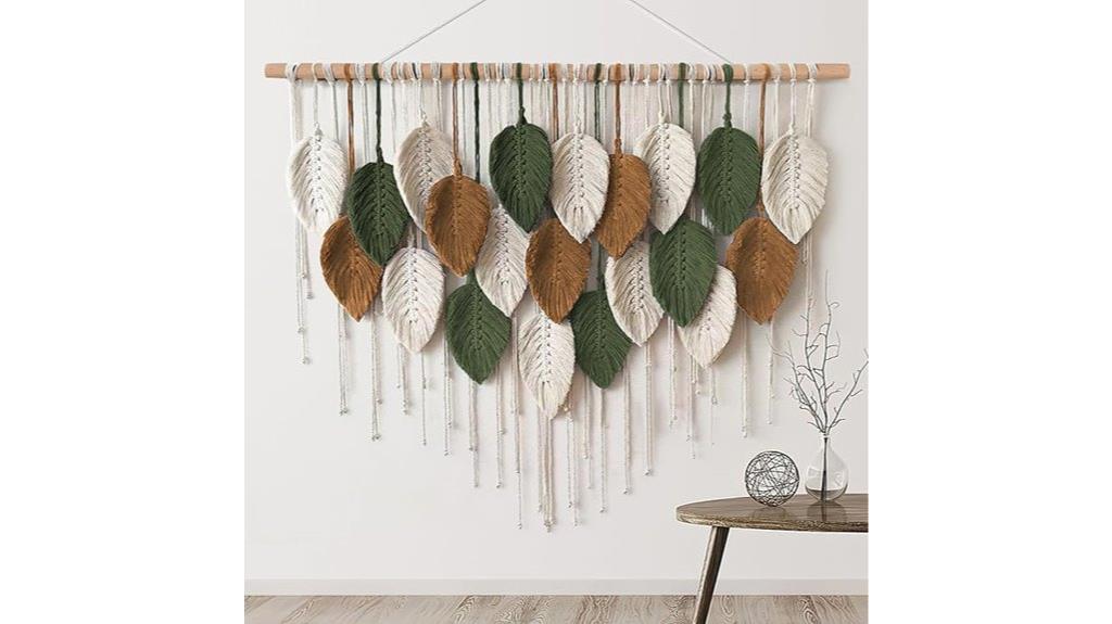 large macrame wall hanging