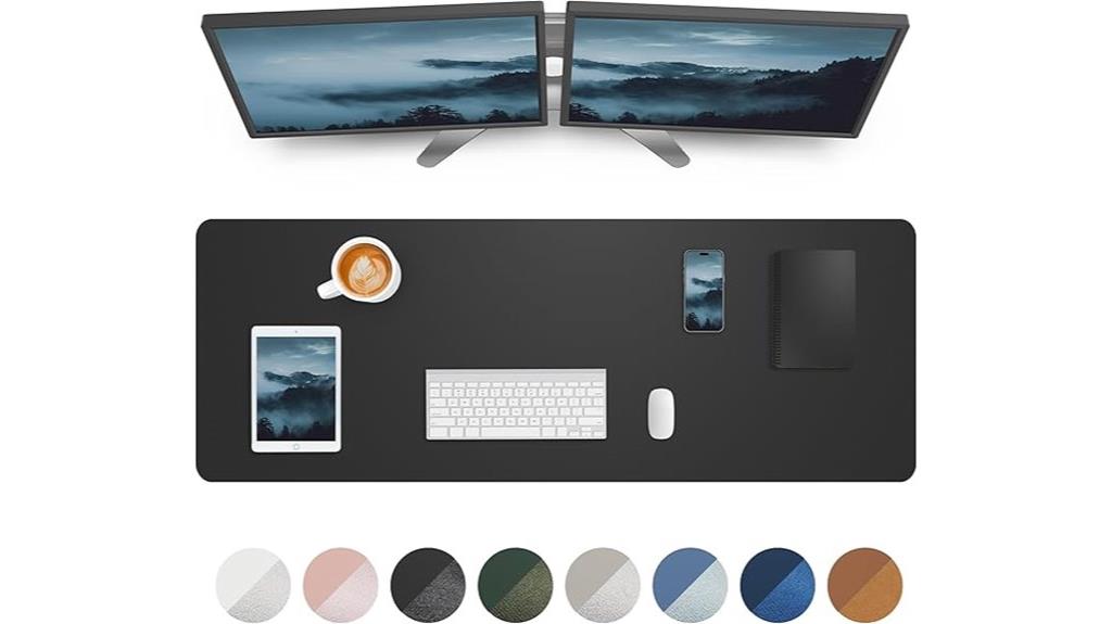 large non slip desk mat