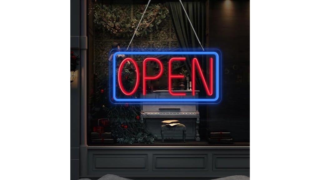 led business open sign