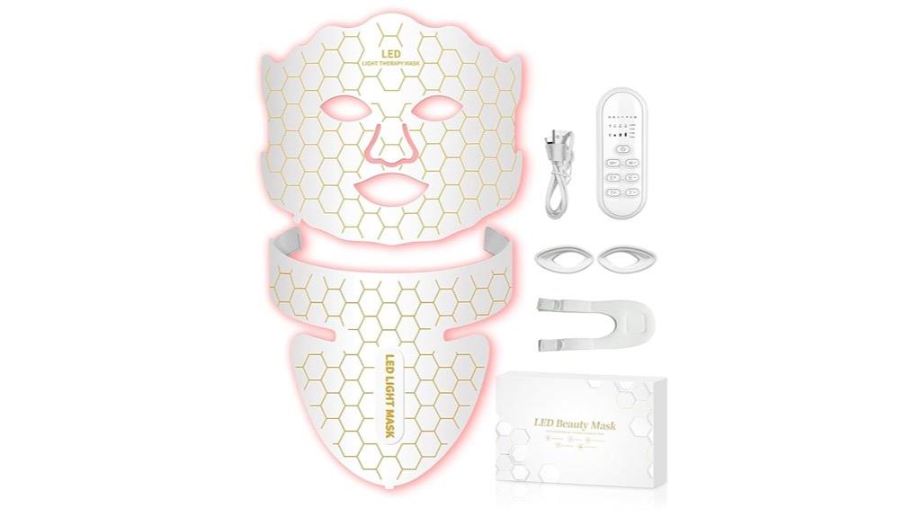 led face mask therapy