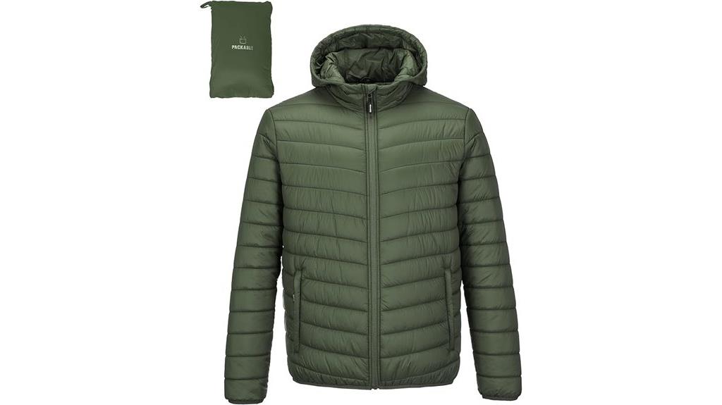 lightweight packable puffer